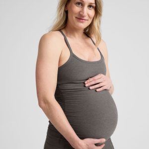 Spacedye Keep Your Cool Maternity Slim Racerback Tank